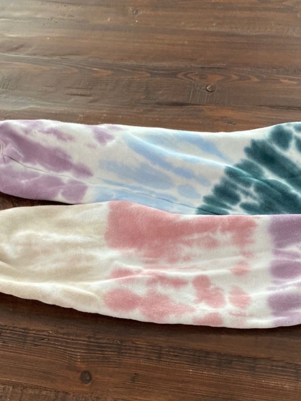 LUCKY BRAND Tie Dye cropped drawstring sweatshirt XS - Picture 11 of 12